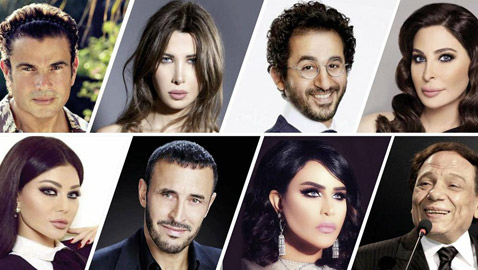 فضائح الفنانين في الخارج: صندل محمد منير، خناقة عبير وفستان شيرين!